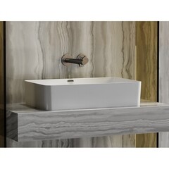 Раковина Ceramicanova Element 61 см накладная белая (CN6065) - фото 7