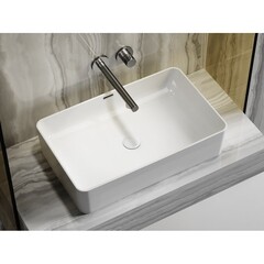 Раковина Ceramicanova Element 61 см накладная белая (CN6065) - фото 6