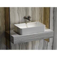 Раковина Ceramicanova Element 61 см накладная белая (CN6065) - фото 3