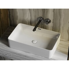 Раковина Ceramicanova Element 61 см накладная белая (CN6065) - фото 5