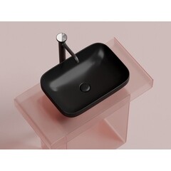 Раковина Ceramicanova Element 50 см накладная черная матовая (CN6055MB) - фото 13