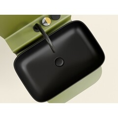 Раковина Ceramicanova Element 61 см накладная черная матовая (CN6053MB) - фото 10