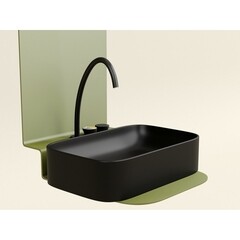 Раковина Ceramicanova Element 61 см накладная черная матовая (CN6053MB) - фото 6