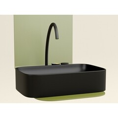 Раковина Ceramicanova Element 61 см накладная черная матовая (CN6053MB) - фото 7
