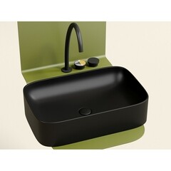 Раковина Ceramicanova Element 61 см накладная черная матовая (CN6053MB) - фото 3