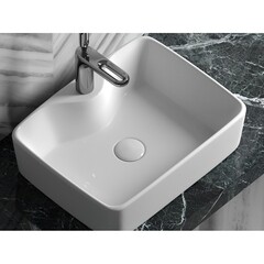 Раковина Ceramicanova Element 48 см накладная белая (CN6033) - фото 8