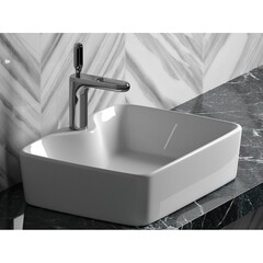 Раковина Ceramicanova Element 48 см накладная белая (CN6033) - фото 7