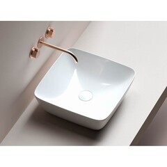 Раковина Ceramicanova Form 42 см накладная белая (CN2002) - фото 5