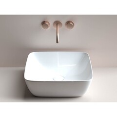 Раковина Ceramicanova Form 42 см накладная белая (CN2002) - фото 4