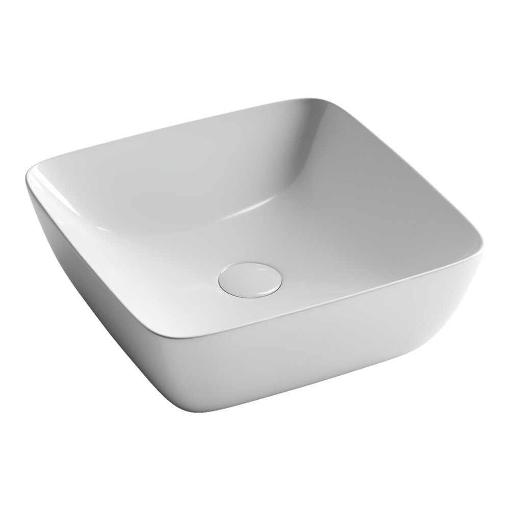 Раковина Ceramicanova Form 42 см накладная белая (CN2002)