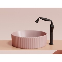 Раковина Ceramicanova Element 36 см накладная розовая матовая (CN6057MP) - фото 5