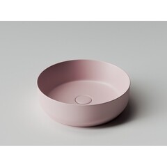 Раковина Ceramicanova Element 39 см накладная розовая матовая (CN6022MP) - фото 4