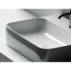 Раковина Ceramicanova Aura 61 см накладная белая (CN2001) - фото 5