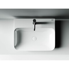 Раковина Ceramicanova Aura 61 см накладная белая (CN2001) - фото 2