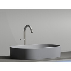 Раковина Ceramicanova Element 61 см накладная антрацит матовый (CN6048MH) - фото 8