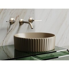 Раковина Ceramicanova Element 36 см накладная капучино (CN6057MC) - фото 2