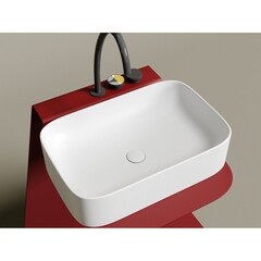 Раковина Ceramicanova Element 61 см накладная белая матовая (CN6053MW) - фото 12