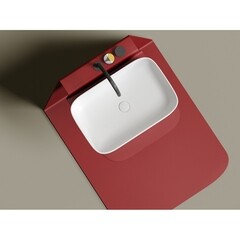 Раковина Ceramicanova Element 61 см накладная белая матовая (CN6053MW) - фото 10