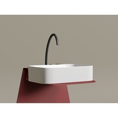 Раковина Ceramicanova Element 61 см накладная белая матовая (CN6053MW) - фото 3