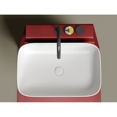 Раковина Ceramicanova Element 61 см накладная белая матовая (CN6053MW) - фото 4