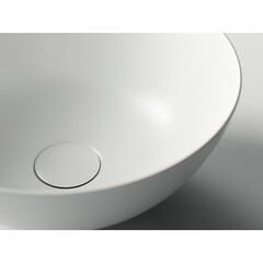 Раковина Ceramicanova Element 36 см накладная белая матовая (CN6003) - фото 6