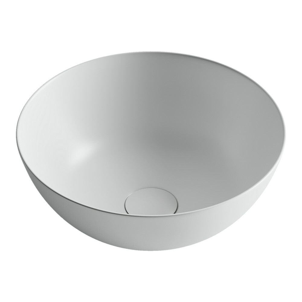 

Раковина Ceramicanova Element 36 см накладная белая матовая (CN6003), Белый