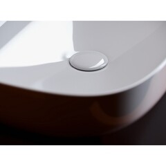 Раковина Ceramicanova Element 60 см накладная белая (CN5030) - фото 2