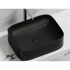 Раковина Ceramicanova Element 51 см накладная черная матовая (CN6052MB) - фото 9
