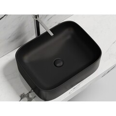 Раковина Ceramicanova Element 51 см накладная черная матовая (CN6052MB) - фото 7