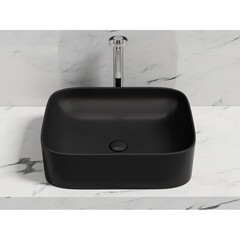 Раковина Ceramicanova Element 51 см накладная черная матовая (CN6052MB) - фото 8