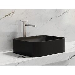 Раковина Ceramicanova Element 51 см накладная черная матовая (CN6052MB) - фото 5