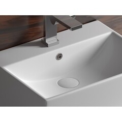 Раковина Ceramicanova Element 50 см накладная белая (CN6040) - фото 2