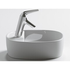 Раковина Ceramicanova Element 50 см накладная белая (CN6036) - фото 3