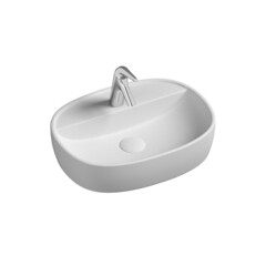 Изображение товара Раковина Ceramicanova Element 50 см накладная белая (CN6036)