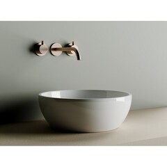 Раковина Ceramicanova Element 41 см накладная белая (CN6021) - фото 6