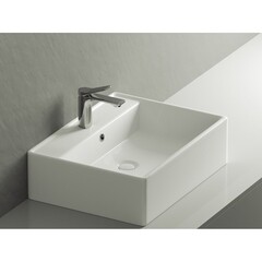 Раковина Ceramicanova Element 59 см накладная белая (CN6046) - фото 8