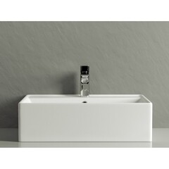 Раковина Ceramicanova Element 59 см накладная белая (CN6046) - фото 5