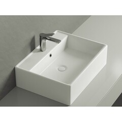 Раковина Ceramicanova Element 59 см накладная белая (CN6046) - фото 4