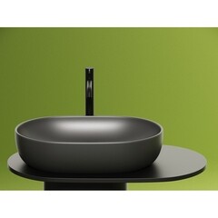 Раковина Ceramicanova Element 60 см накладная темный антрацит матовый (CN6047MDH) - фото 11