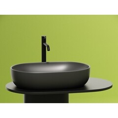 Раковина Ceramicanova Element 60 см накладная темный антрацит матовый (CN6047MDH) - фото 6