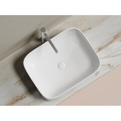 Раковина Ceramicanova Element 51 см накладная белая (CN6052) - фото 10