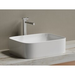 Раковина Ceramicanova Element 51 см накладная белая (CN6052) - фото 5