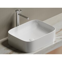 Раковина Ceramicanova Element 51 см накладная белая (CN6052) - фото 7