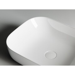 Раковина Ceramicanova Element 51 см накладная белая (CN6008) - фото 4