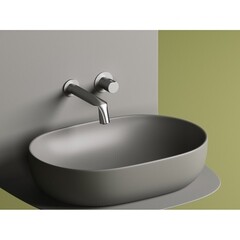 Раковина Ceramicanova Element 60 см накладная антрацит матовый (CN6047MH) - фото 2