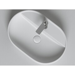 Раковина Ceramicanova Element 60 см накладная белая (CN6035) - фото 6