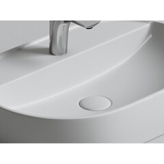 Раковина Ceramicanova Element 60 см накладная белая (CN6035) - фото 5