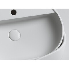 Раковина Ceramicanova Element 60 см накладная белая (CN6035) - фото 4