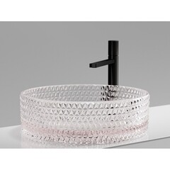 Раковина Ceramicanova Cristal 36 см накладная розовая (CN6061) - фото 9