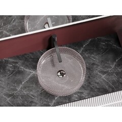 Раковина Ceramicanova Cristal 36 см накладная розовая (CN6061) - фото 6